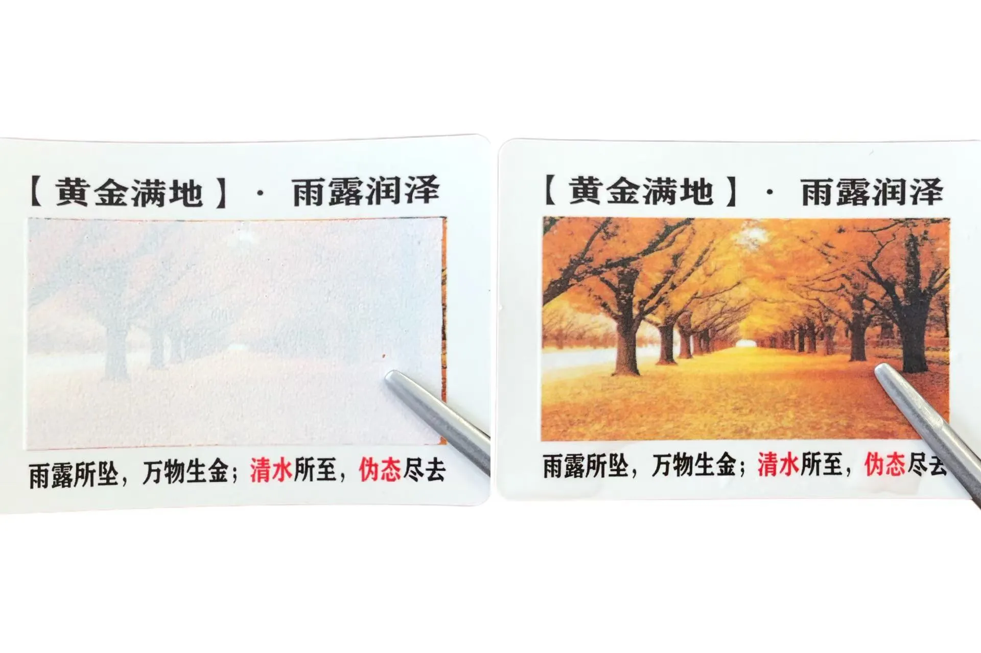 Kas teate värvimuutuse veetundlikke silte?