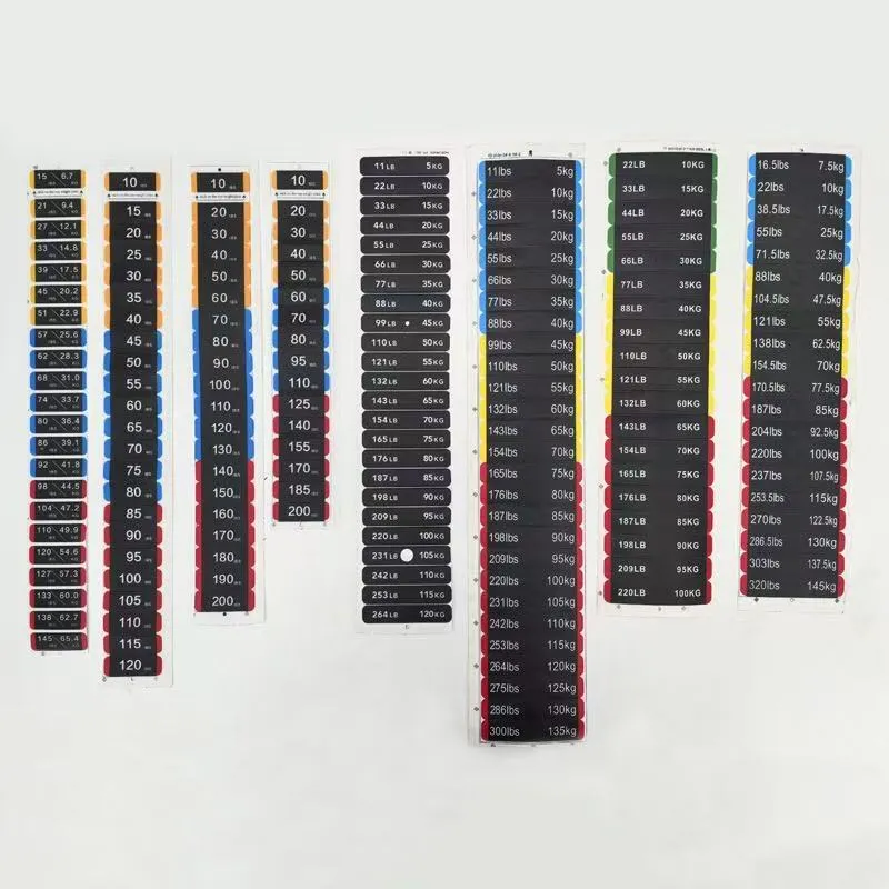 Kaaluploki etiketi kleebised